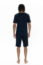 U.S. Polo %100 Pamuklu 3'lü Pijama Şort T-shirt Takım - 14