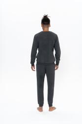 Us Polo 2 İplik, Bisiklet Yaka, Uzunkol, Manşet Kol, Dar Paça Pijama Takım - 3