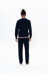 Us Polo 2 İplik, Düğmeli Dik Yaka, Uzunkol, Manşet Kol, Erkek Pijama Takım - 2