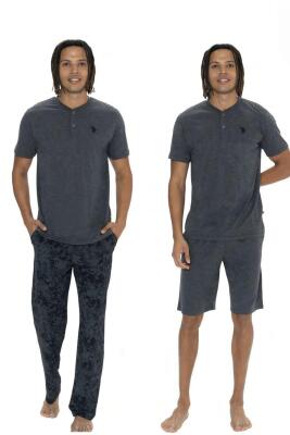 U.S. Polo 3'lü Pijama Şort T-shirt Takım  - 1