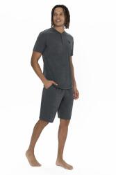 U.S. Polo 3'lü Pijama Şort T-shirt Takım  - 4