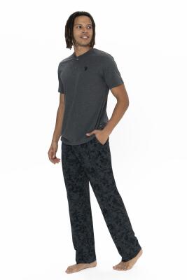 U.S. Polo 3'lü Pijama Şort T-shirt Takım  - 2