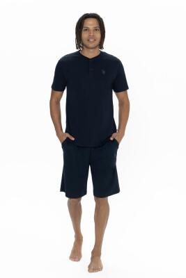 U.S. Polo 3'lü Pijama Şort T-shirt Takım  - 8