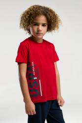 U.S. Polo Assn %100 Pamuk Erkek Çocuk Pijama Takım - Thumbnail