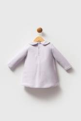 U.S. Polo Assn. %100 Pamuk, Pike, Kız Bebek Elbise - Thumbnail