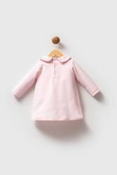 U.S. Polo Assn. %100 Pamuk, Pike, Kız Bebek Elbise - Thumbnail