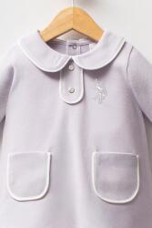 U.S. Polo Assn. %100 Pamuk, Pike,  Kız Bebek Elbise - 14