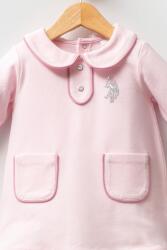U.S. Polo Assn. %100 Pamuk, Pike,  Kız Bebek Elbise - 17