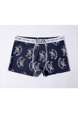 U.S. Polo Assn. %100 Pamuklu Erkek Bebek Mavi Beyaz 10 Parça Hastane Çıkışı - 3