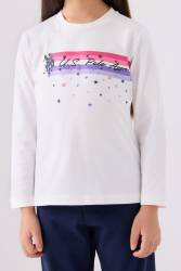 U.S. Polo Assn. %100 Pamuklu Süprem Kumaş Kız Çocuk Pijama Takım - 7