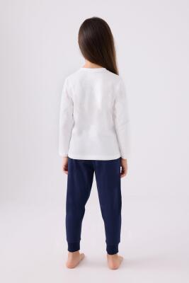 U.S. Polo Assn. %100 Pamuklu Süprem Kumaş Kız Çocuk Pijama Takım - 8