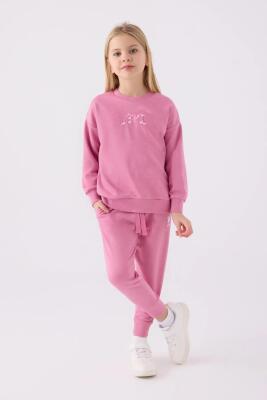 U.S. Polo Assn. 3 İplik Dokuma Kız Çocuk Pijama Takım - 1
