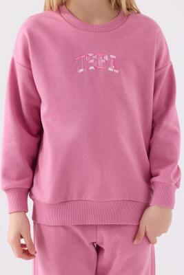 U.S. Polo Assn. 3 İplik Dokuma Kız Çocuk Pijama Takım - 3