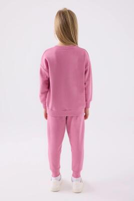 U.S. Polo Assn. 3 İplik Dokuma Kız Çocuk Pijama Takım - 4