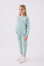 U.S. Polo Assn. 3 İplik Dokuma Kız Çocuk Pijama Takım - 8