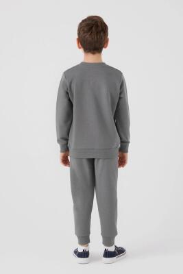 U.S. Polo Assn. 3 İplik İçi Şardonlu Kışlık Dar Paça Erkek Çocuk Takım - 5