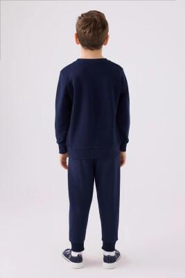 U.S. Polo Assn. 3 İplik İKışlık Dar Paça Erkek Çocuk Takım - 5