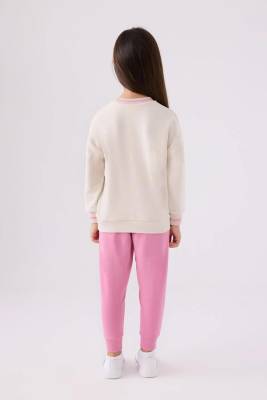 U.S. Polo Assn. 3 İplik Kumaş Kız Çocuk Eşofman Takım - 5