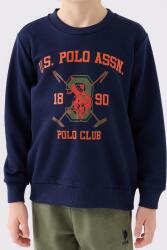 U.S. Polo Assn. 3 İplik Şardonlu Erkek Çocuk Pijama Takım - 3