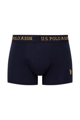 U.S. Polo Assn. 3'lü Erkek Boxer, %96 Pamuk, %5 likra - 3