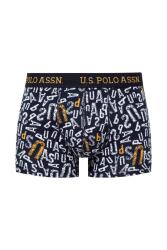 U.S. Polo Assn. 3'lü Erkek Boxer, %96 Pamuk, %5 likra - 4