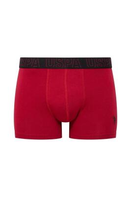 U.S. Polo Assn. 3'lü Erkek Modal Boxer, %47 modal %47 pamuk %6 likra - 3
