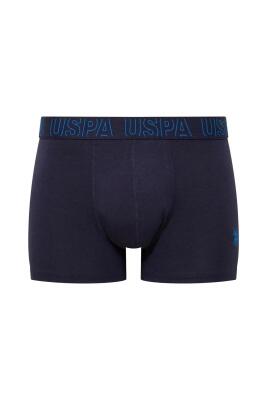 U.S. Polo Assn. 3'lü Erkek Modal Boxer, %47 modal %47 pamuk %6 likra - 4