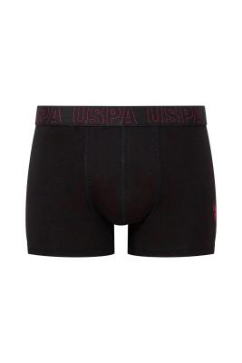 U.S. Polo Assn. 3'lü Erkek Modal Boxer, %47 modal %47 pamuk %6 likra - 6