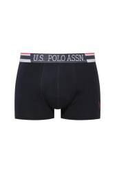U.S. Polo Assn. 3'lü Modal Erkek Boxer, Gri Kırmızı Lacivert Erkek Boxer, %47 modal %47 pamuk, %6 elastan - Thumbnail