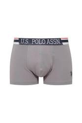 U.S. Polo Assn. 3'lü Modal Erkek Boxer, Gri Kırmızı Lacivert Erkek Boxer, %47 modal %47 pamuk, %6 elastan - Thumbnail