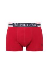 U.S. Polo Assn. 3'lü Modal Erkek Boxer, Gri Kırmızı Lacivert Erkek Boxer, %47 modal %47 pamuk, %6 elastan - 4