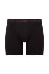 U.S. Polo Assn. 3'lü Modal Erkek Boxer, Siyah Gri Antrasit Erkek Boxer %47 modal %47 pamuk, %6 elastan - Thumbnail