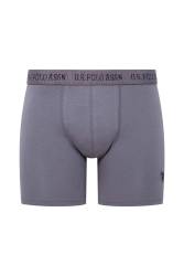 U.S. Polo Assn. 3'lü Modal Erkek Boxer, Siyah Gri Antrasit Erkek Boxer %47 modal %47 pamuk, %6 elastan - Thumbnail