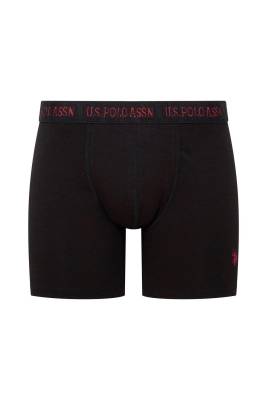 U.S. Polo Assn. - U.S. Polo Assn. 3'lü Modal Erkek Boxer, Siyah Gri Antrasit Erkek Boxer %47 modal %47 pamuk, %6 elastan (1)