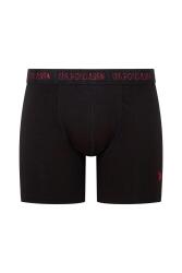 U.S. Polo Assn. 3'lü Modal Erkek Boxer, Siyah Gri Antrasit Erkek Boxer  %47 modal %47 pamuk, %6 elastan (1)