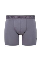 U.S. Polo Assn. 3'lü Modal Erkek Boxer, Siyah Gri Antrasit Erkek Boxer  %47 modal %47 pamuk, %6 elastan - 4