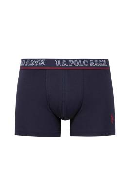 U.S. Polo Assn. - U.S. Polo Assn. 3'lü Pamuklu Likralı Erkek Boxer (1)