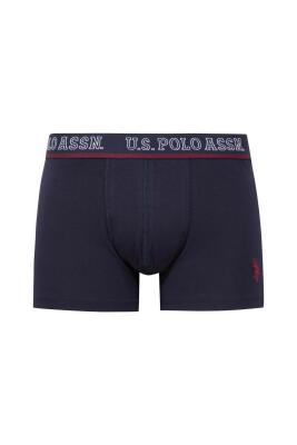 U.S. Polo Assn. 3'lü Pamuklu Likralı Erkek Boxer - 2