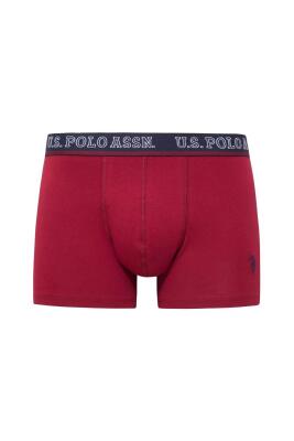 U.S. Polo Assn. 3'lü Pamuklu Likralı Erkek Boxer - 3