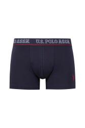 U.S. Polo Assn. 3'lü Pamuklu Likralı Erkek Boxer (1)