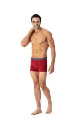 U.S. Polo Assn. 3'lü Pamuklu Likralı Erkek Boxer - 6