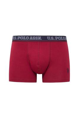 U.S. Polo Assn. 3'lü Pamuklu Likralı Erkek Boxer - 3