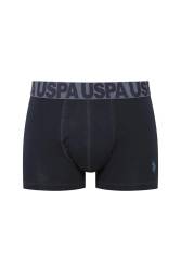 U.S. Polo Assn. 3'lü Sarı Lacivert Erkek Boxer, Sarı Lacivert Saks Erkek Boxer, %95 pamuk, %5 elastan - Thumbnail