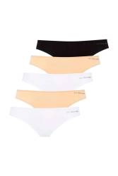 U.S. Polo Assn. 5'li Düşük Bel Külot, %47 modal %47 pamuk %6 elastan - Thumbnail