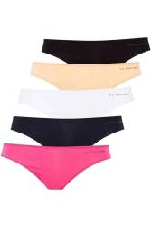 U.S. Polo Assn. 5'li Modal Pamuk Brazilian Külot, Düşük Bel, Arkası Brazilian kesim, %47 pamuk %47 modal %6 elastan - Thumbnail