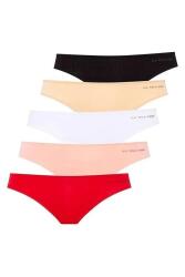 U.S. Polo Assn. 5'li Modal Pamuk Brazilian Külot, Düşük Bel, Arkası Brazilian kesim, %47 pamuk %47 modal %6 elastan - 4