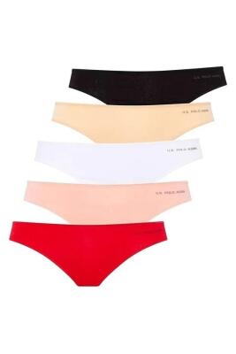 U.S. Polo Assn. 5'li Modal Pamuk Brazilian Külot, Düşük Bel, Arkası Brazilian kesim, %47 pamuk %47 modal %6 elastan - 4