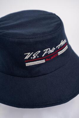 US Polo Assn. Bebek Bucket Şapka %100 Pamuk Yazlık Günlük Şapka - 3