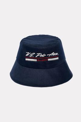 US Polo Assn. Bebek Bucket Şapka %100 Pamuk Yazlık Günlük Şapka - 2