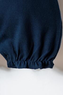 US Polo Assn. Bebek Pike Tulum %100 Pamuk – Kısa Kollu, Çıtçıtlı Yazlık Bebek Tulum - 16